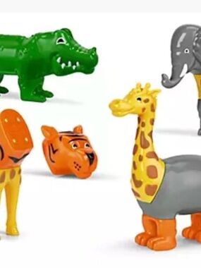 Magnetix mix & match magnetic jungle animals